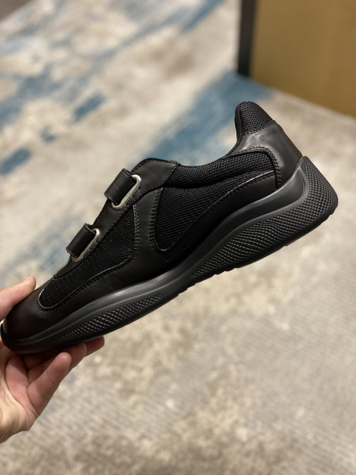 PRAD BLACK CUP BIKE FABRIC SNEAKERS