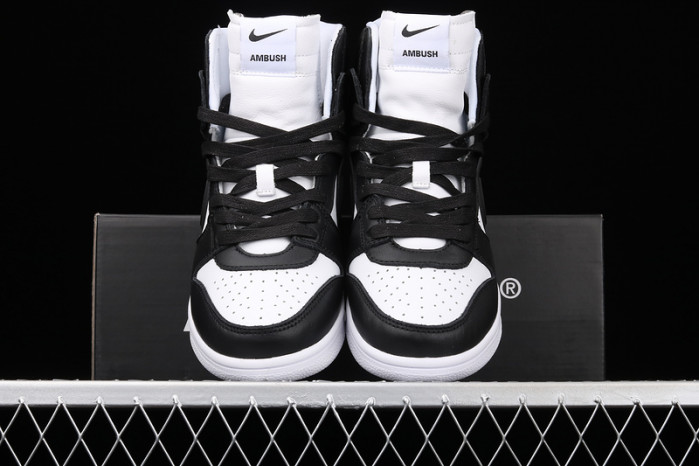nike dunk high ambush black white cu7544 001