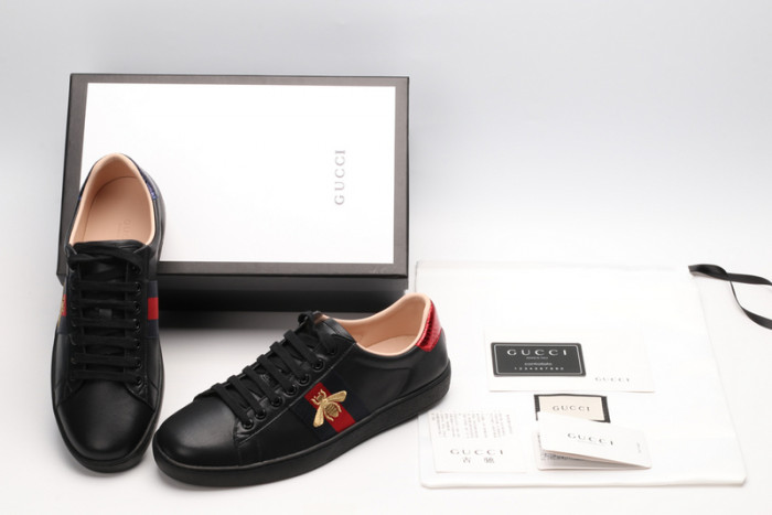 gi ace embroidered low-top sneaker 043001