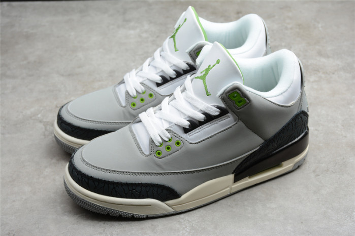 air jordan 3 retro chlorophyll - 136064-006