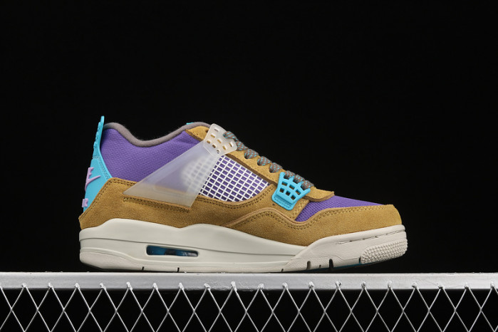 union air jordan 4 desert moss taupe haze dj5718-300