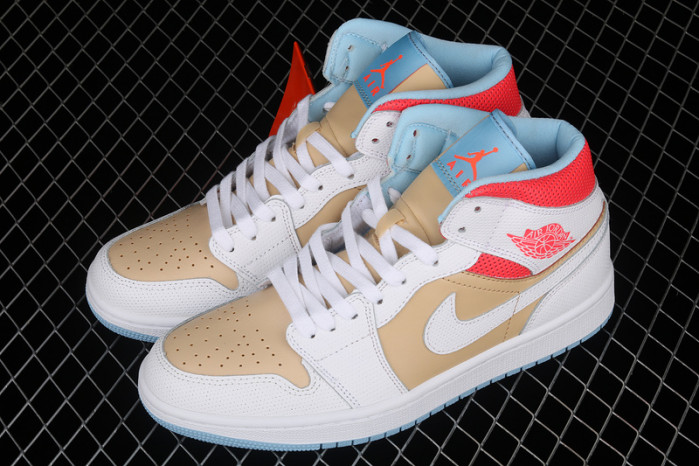 air jordan 1 mid se sesame (w) - cz0774-200