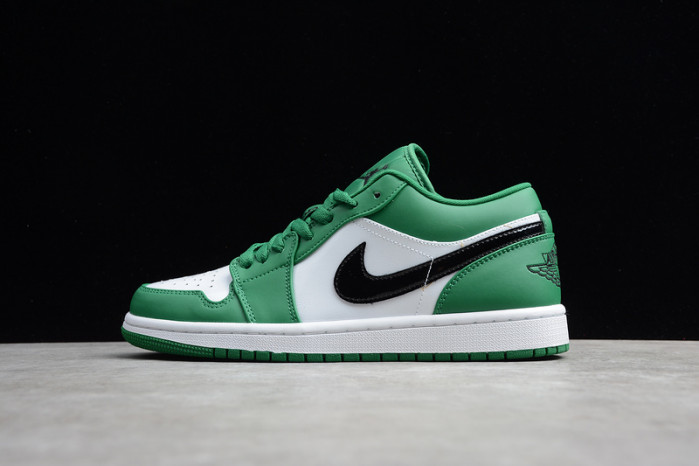 air jordan 1 low pine green - 553558-301