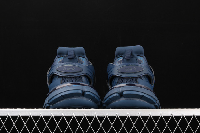 bl track led trainers sneaker dark blue 93005