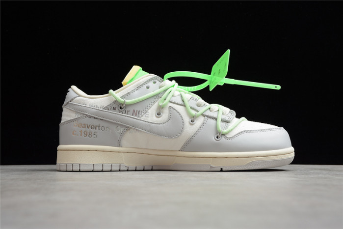ofw x nike sb dunk low “07 of 50” ow dm1602-108