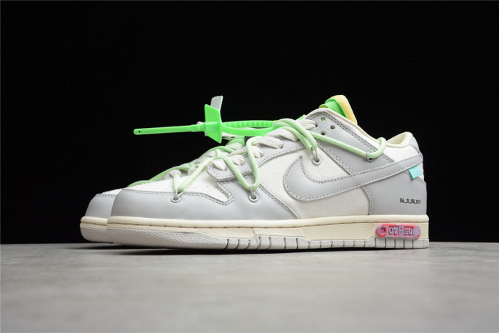 ofw x nike sb dunk low “07 of 50” ow dm1602-108