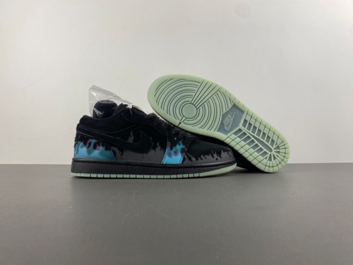 Air Jordan 1 Low Fortune Fly Halloween HQ3442-001