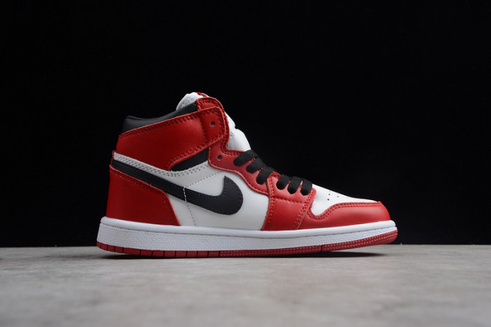 air jordan 1 kids retro high og chicago red 555088-101