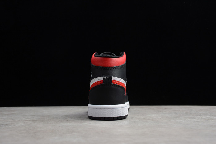 air jordan 1 kids black white gym red 555088-061