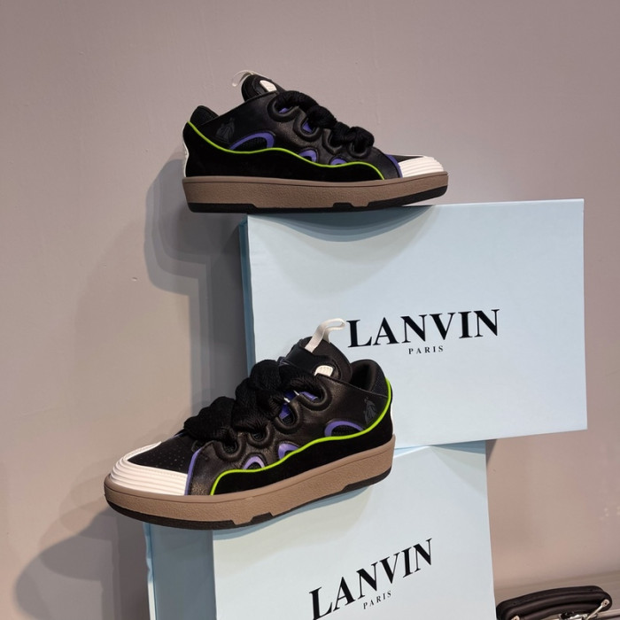 lanvin curb sneaker