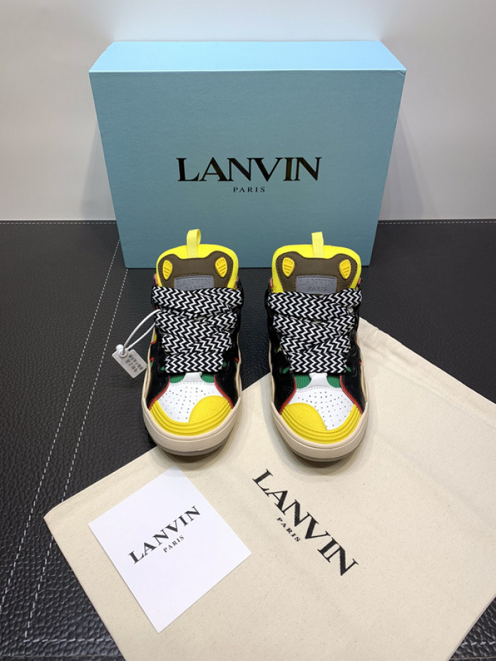 lanvin curb sneaker