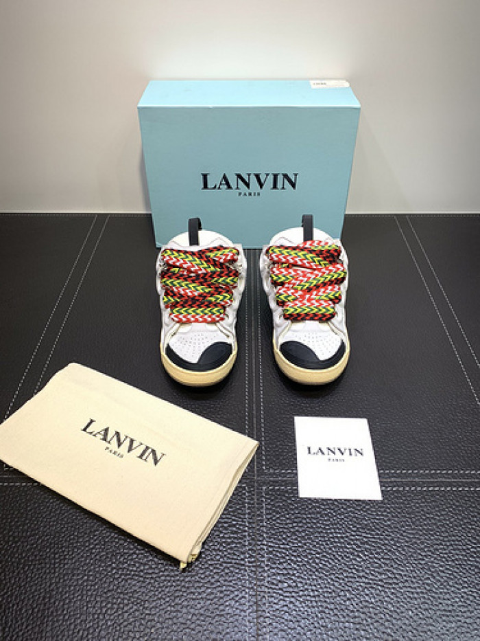 lanvin curb sneaker