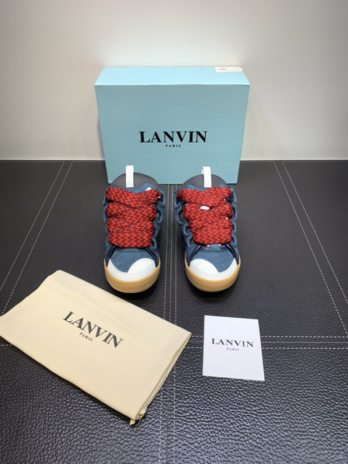 lanvin curb sneaker