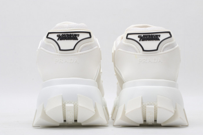PRAD WHITE SNEAKERS