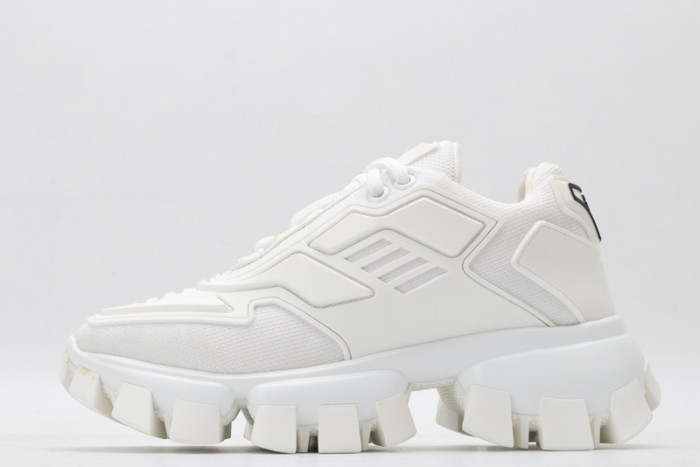 PRAD WHITE SNEAKERS