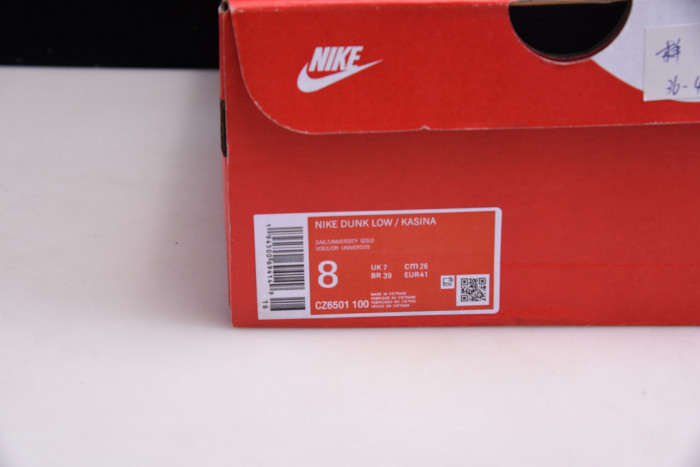 kasina x nike dunk low industrial blue cz6501-100