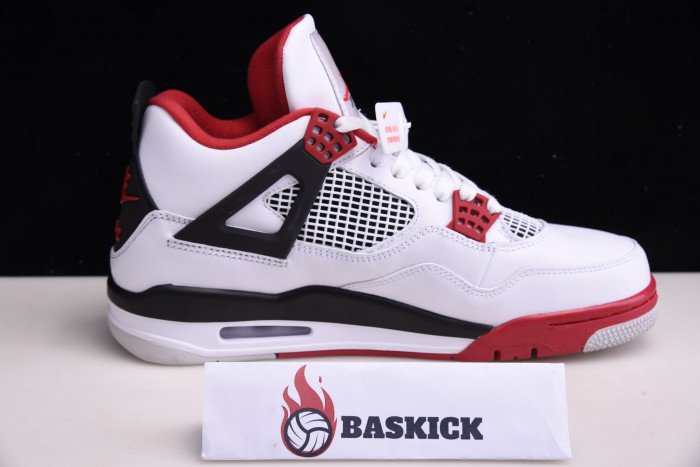 air jordan 4 retro fire red (2020) dc7770-160