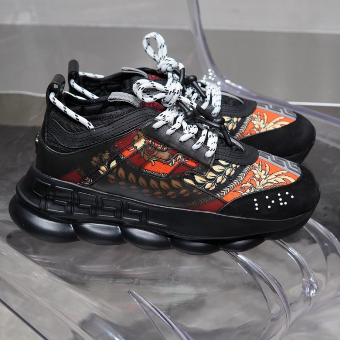 vse chain reaction black sneaker