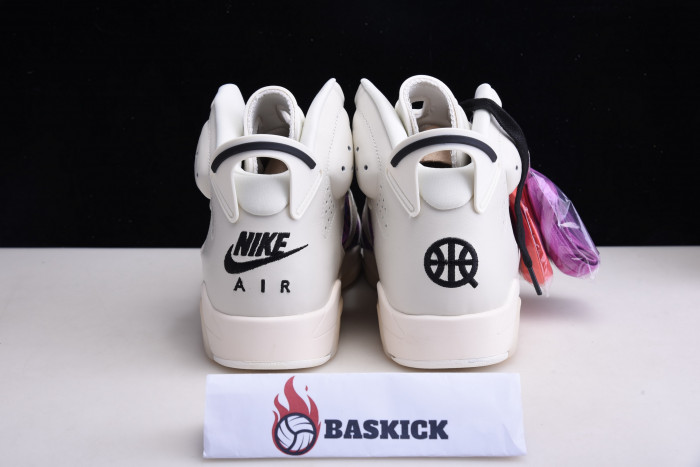 air jordan 6 retro quai54 sail black cz4152-101