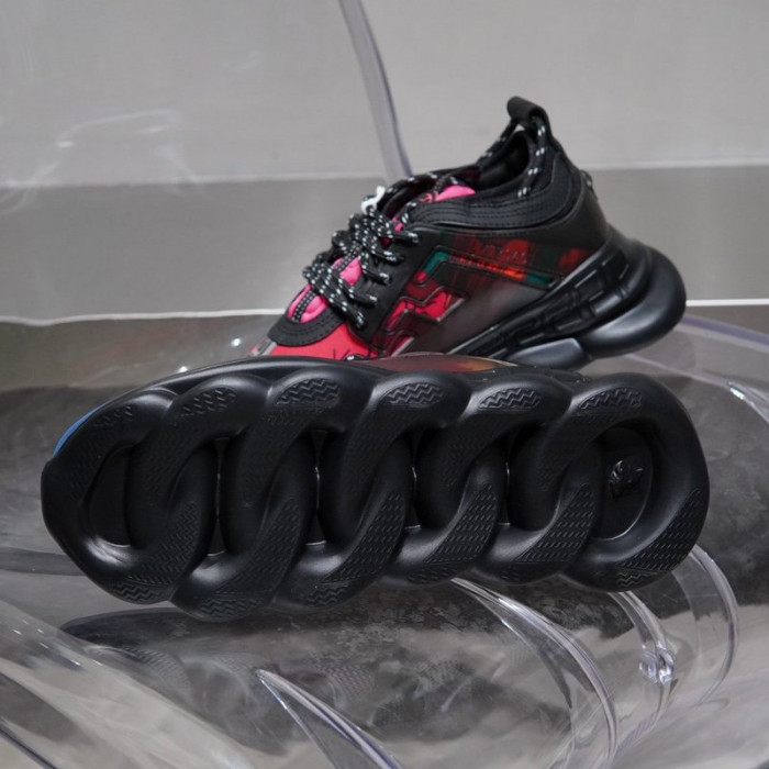 vse chain reaction black sneaker
