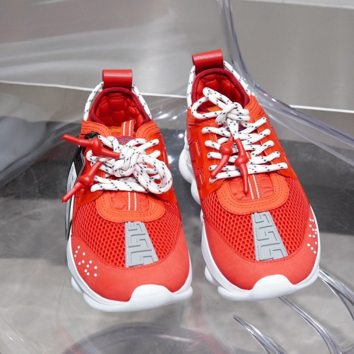 vse chain reaction red sneaker