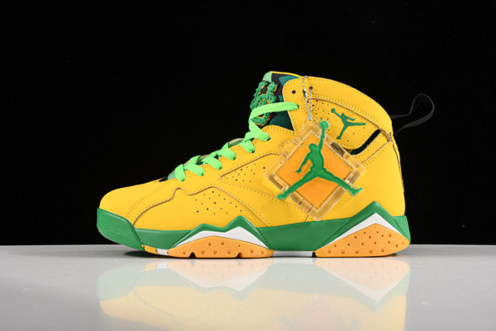 patta x air jordan 7 "oregon ducks" at3375-300
