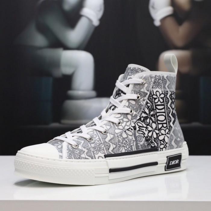 dr b23 high-top sneakers