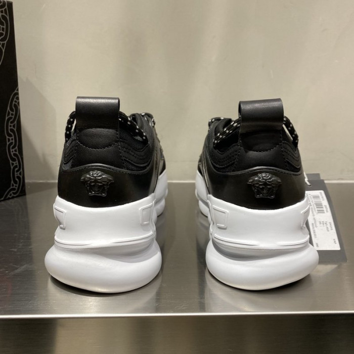 vse chain reaction black sneaker