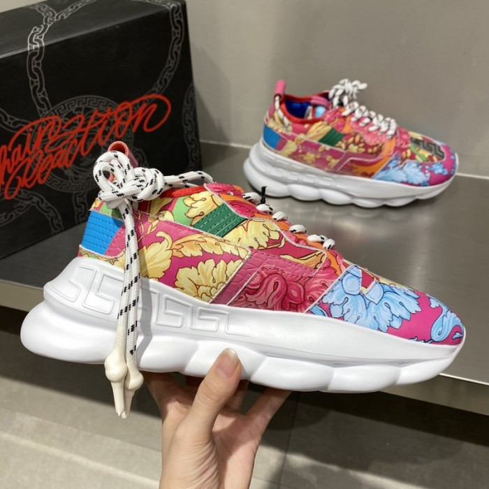 vse chain reaction red sneaker