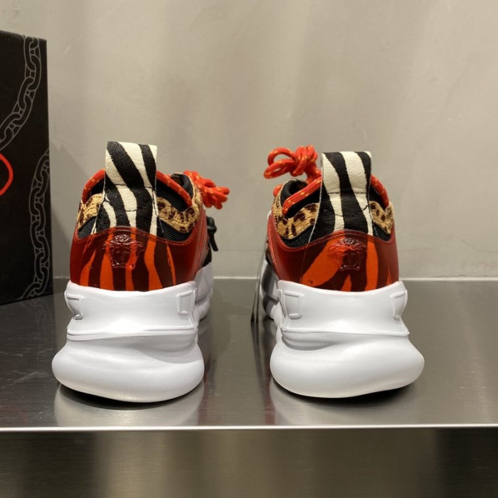 vse chain reaction red sneaker