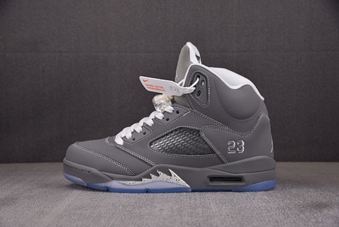 JORDAN 5 RETRO WOLF GREY 136027-005