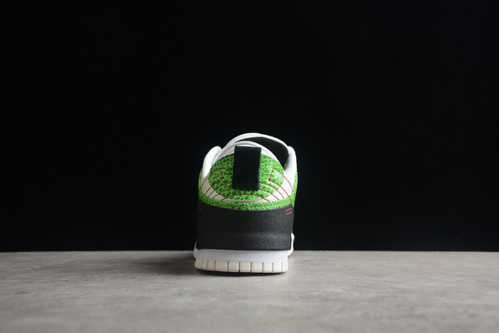 nike dunk low disrupt 2 green snakeskin dv1491-101