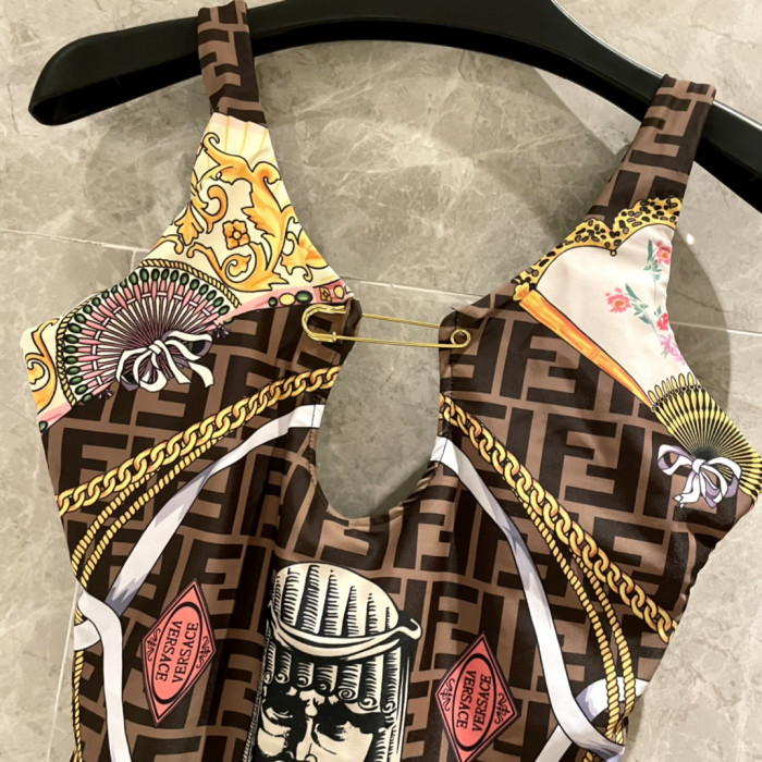 versa F**di swimsuit