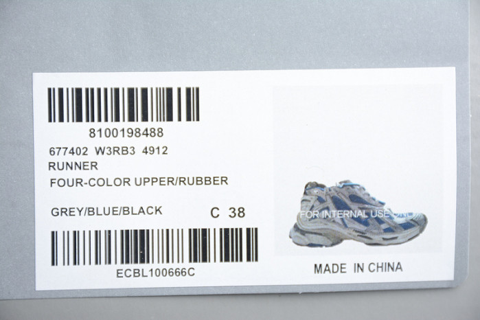 bl runner trainers sneakers