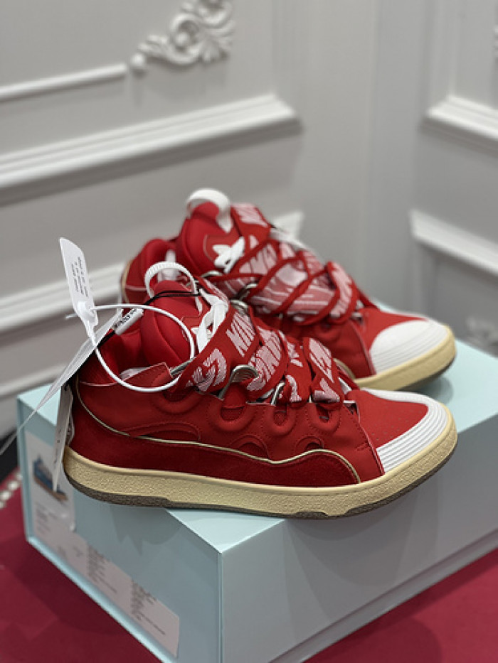 lanvin curb sneaker