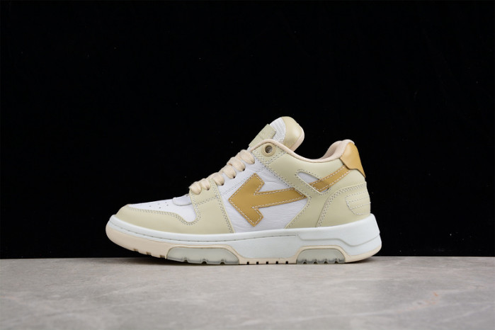 ofw out of office low-top leather sneakers 22100807