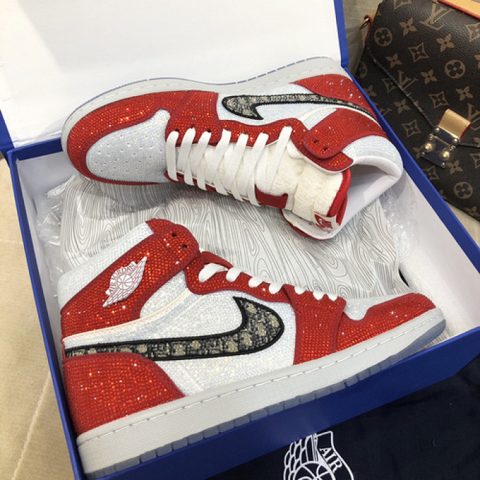 air jordan 1 high dr sneakers