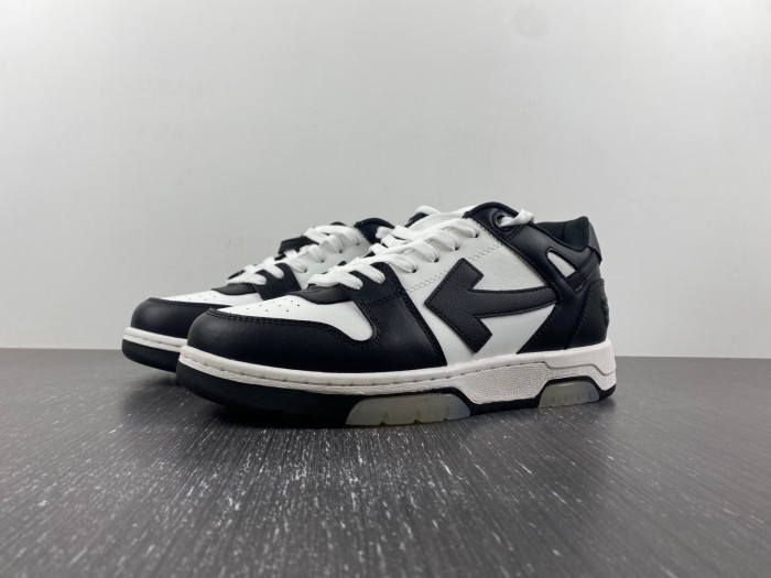ofw out of office low-top leather sneakers 23053001