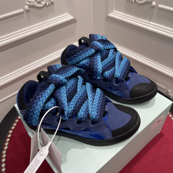 lanvin curb sneaker
