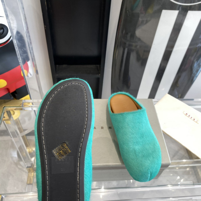 marni fussbett sabot loafers