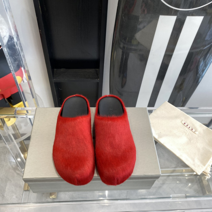 marni fussbett sabot loafers