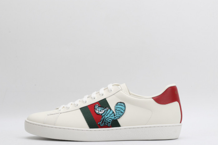 gi ace embroidered low-top sneaker