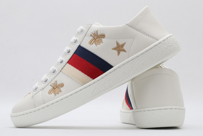 gi ace embroidered low-top sneaker