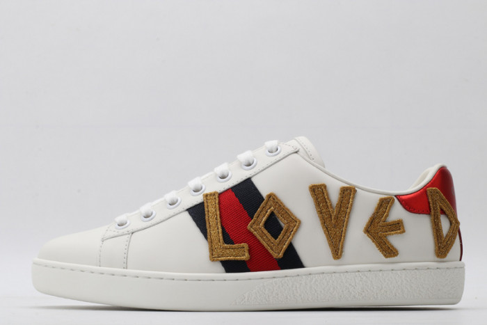 gi ace embroidered low-top sneaker
