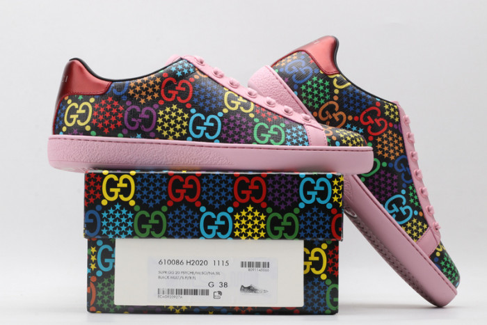 gi ace embroidered low-top sneaker