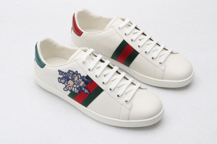 gi ace embroidered low-top sneaker