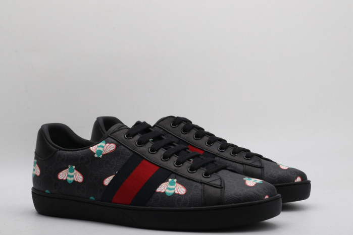 gi ace embroidered low-top sneaker