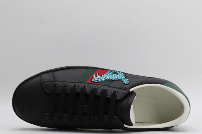 gi ace embroidered low-top sneaker