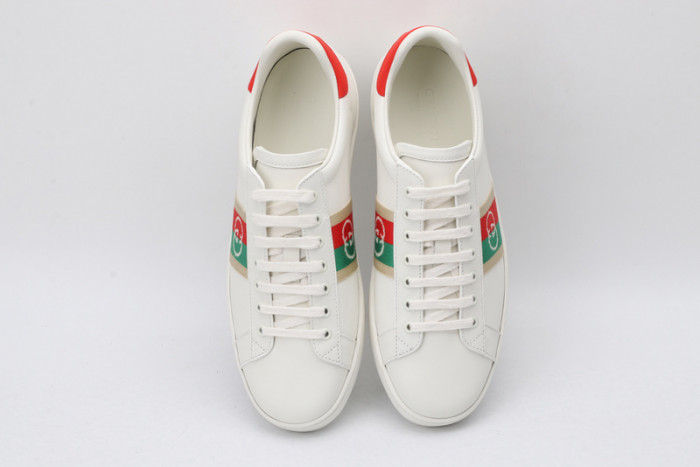 gi ace embroidered low-top sneaker