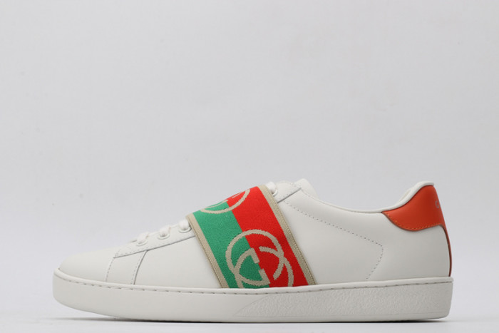 gi ace embroidered low-top sneaker